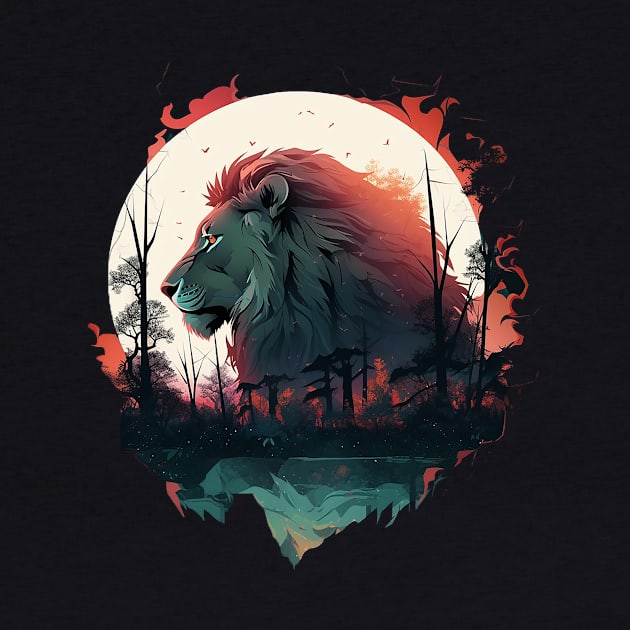 lion by dorapeterx